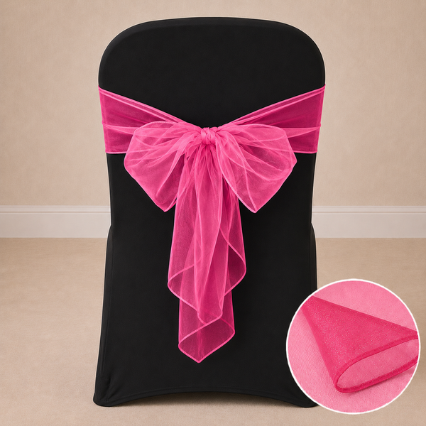 Boucle organza (10 par paquet)