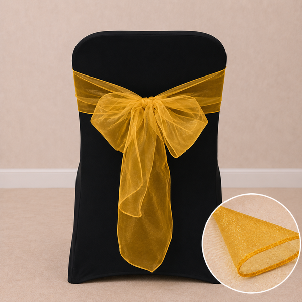Boucle organza (10 par paquet)