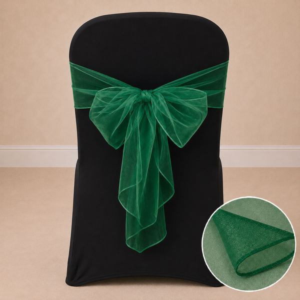 Boucle organza (10 par paquet)