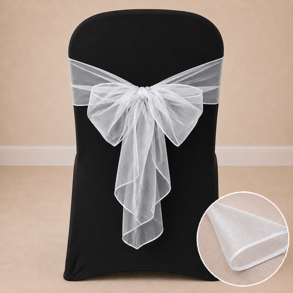 Boucle organza (10 par paquet)