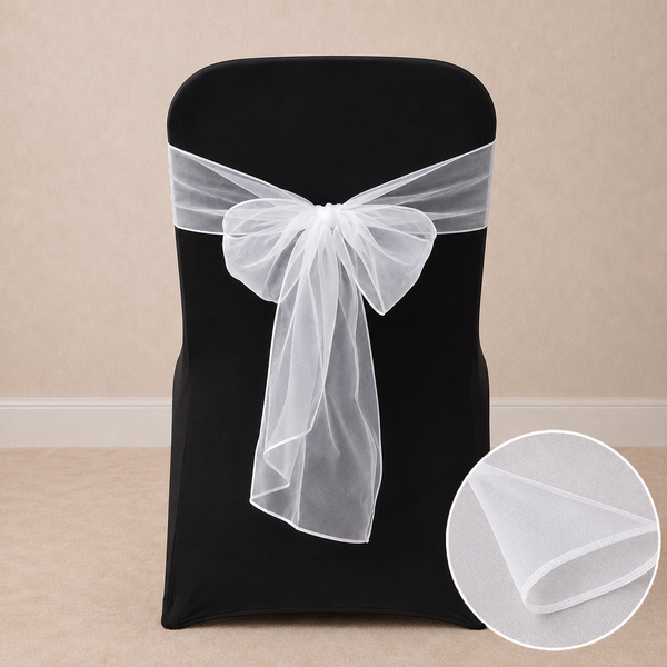 Boucle organza (10 par paquet)