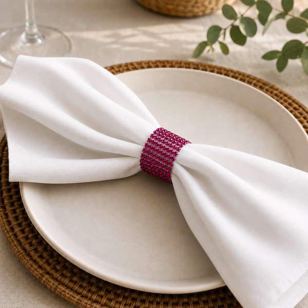 Boucles pour serviette de table (10 par paquet)