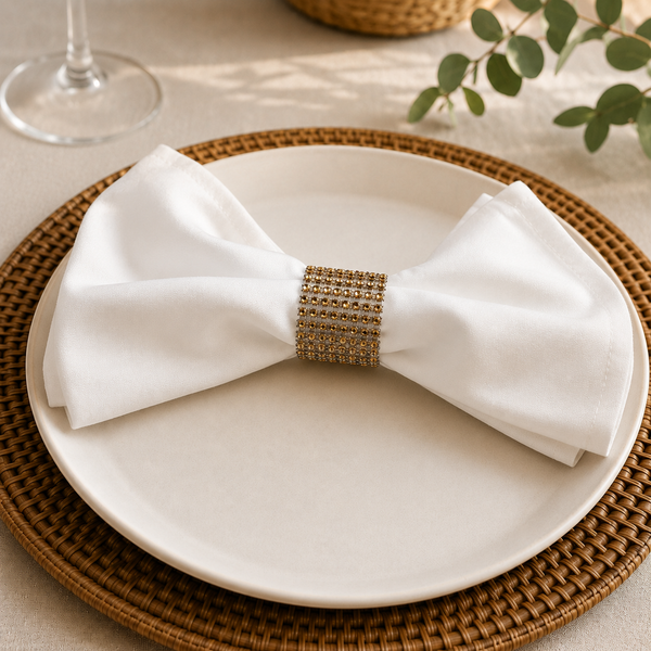 Boucles pour serviette de table (10 par paquet)