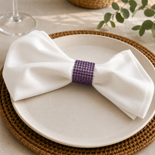 Boucles pour serviette de table (10 par paquet)