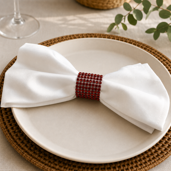 Boucles pour serviette de table (10 par paquet)