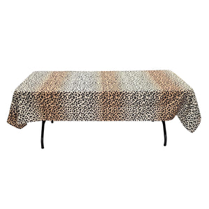 Nappe 58'' x 94'' à motif léopard (147 cm x 239 cm)