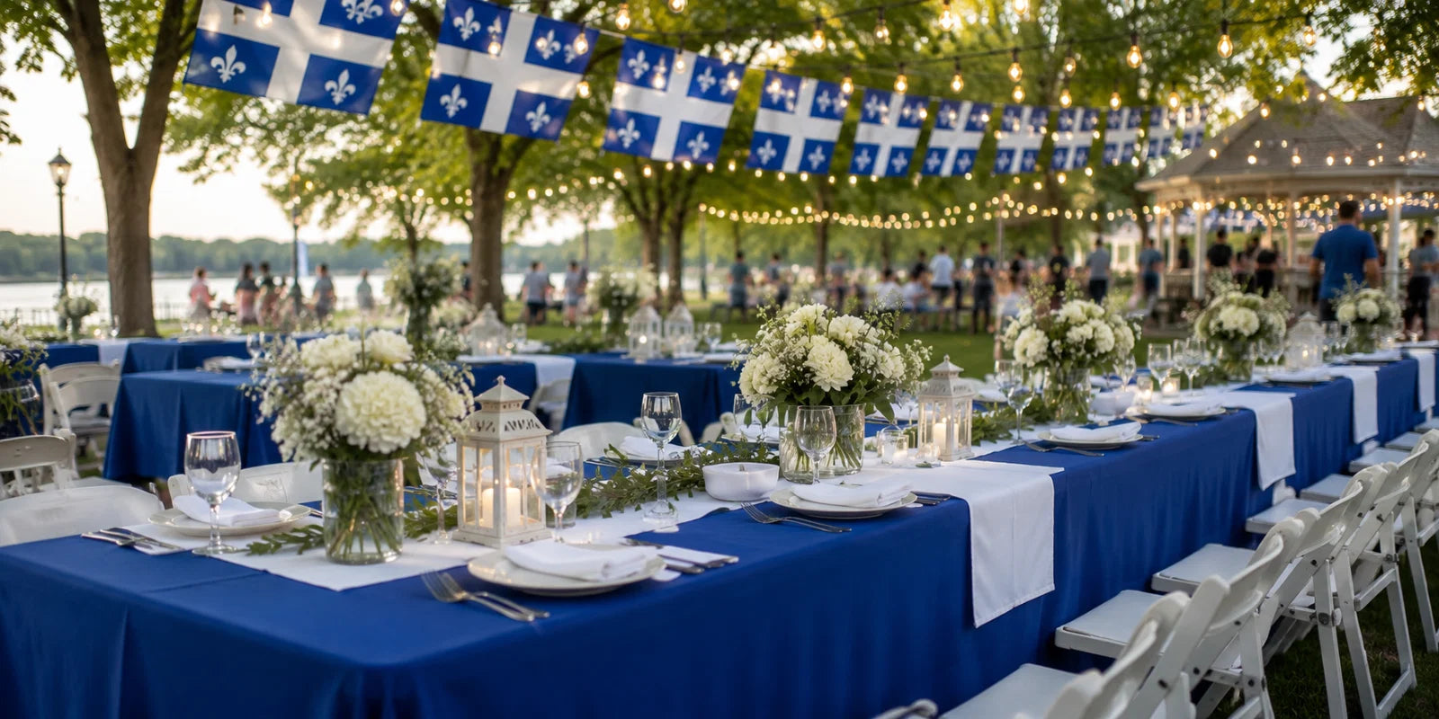 nappe bleu royal