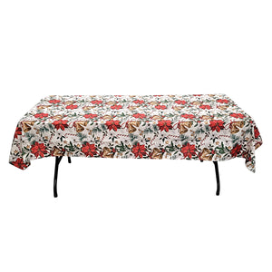 Nappe 58'' x 94'' avec motifs de Noël 3 (147 cm x 239 cm)
