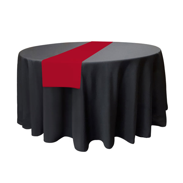 Chemin de table en tissu régulier 12'' x 84'' (31 cm x 213 cm)