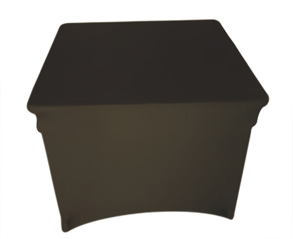 Nappe spandex 30'' x 30'' x 30'' pour table carrée