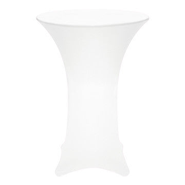 Nappe spandex 30'' x 42'' pour table cocktail