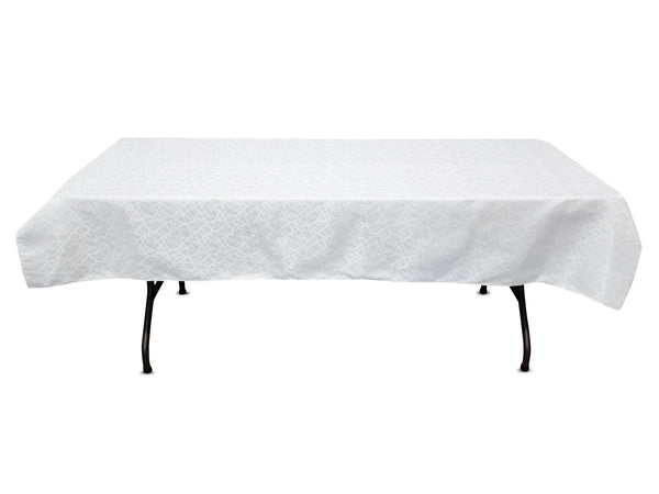 Nappe 54'' x 80'' motif crystal (137 cm x 203 cm)