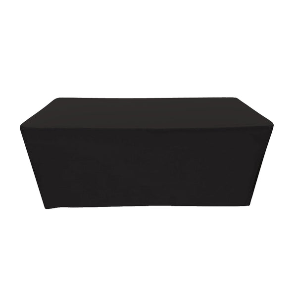 LA Linen Nappe carrée en popeline de polyester, 183 x 183 cm, corail LA Linen Nappe carrée en popeline de polyester, 183 x 183 cm, corail