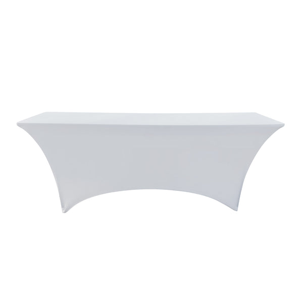 Nappe 6' spandex pour tables étroites