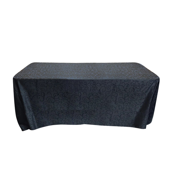 Nappe 90'' x 132'' motif Jacquard (229 cm x 335 cm)