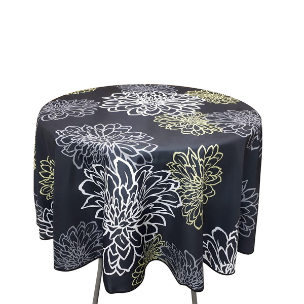 Nappe ronde 70’’ avec motifs Cléo (178 cm)