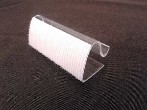 Thin table skirt clip in Edmonton, Alberta.