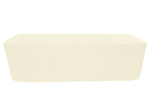 Nappe ajustée 8' (tissu régulier)