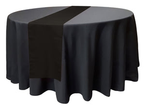 Chemin de table en tissu régulier 12'' x 108'' (31 cm x 274 cm)