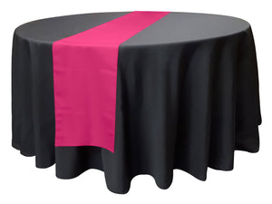 Chemin de table en tissu régulier 12'' x 108'' (31 cm x 274 cm)