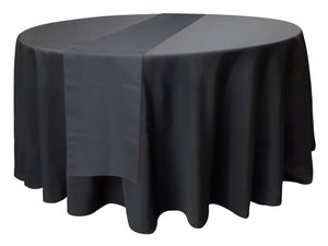 Chemin de table en tissu régulier 12'' x 108'' (31 cm x 274 cm)