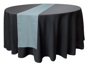 Chemin de table en tissu régulier 12'' x 108'' (31 cm x 274 cm)