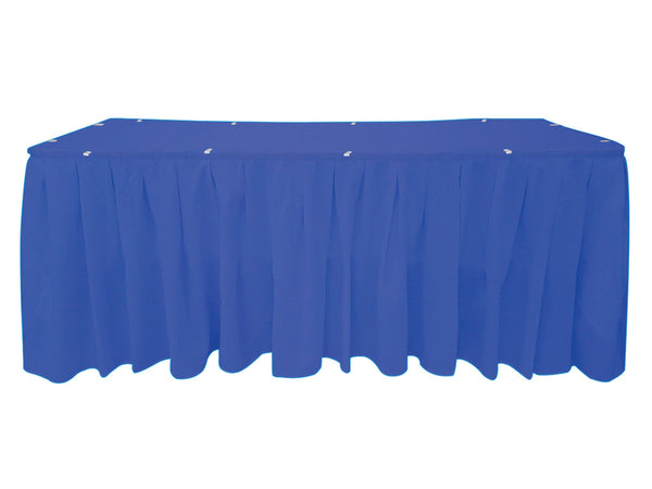 Jupe de top table bleu