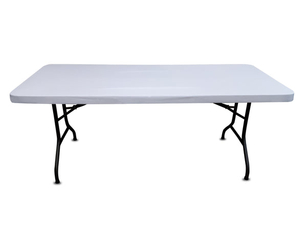 Dessus de table spandex pour table rectangulaire 6'